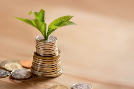 stack of coins indicating passive income from investing