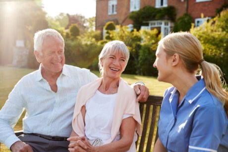 old couple and psychologist