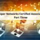 This is the third course in the series for Juniper Networks Certified Internet Associate exam.