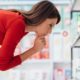 woman looking at shelf