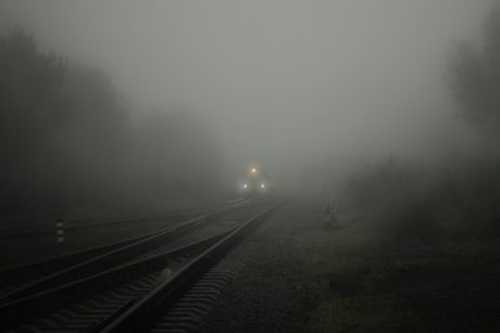 dark and scary landscape