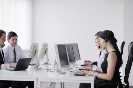 cisco agents working in a contact center