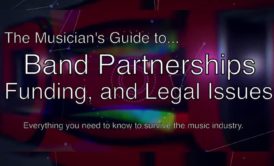 course cover title musicians guide to brand partnerships funding and legal issues