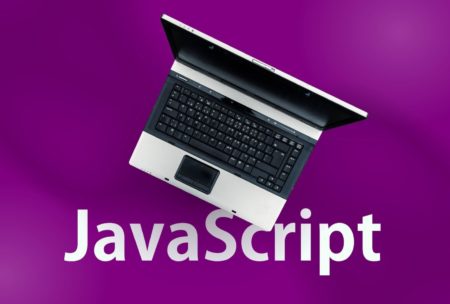 course title javascript and black laptop