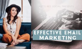 effective email marketing course cover with photo of instructor audrey buchanan