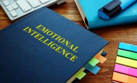 black book titled emotional intelligence