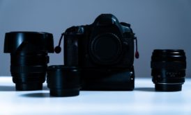 camera and different lenses