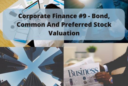 collage of finance related images