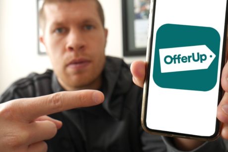 offerup dropship app on mobile phone