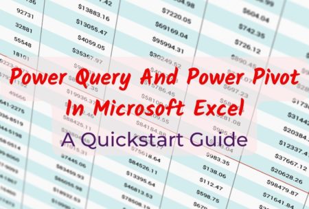 excel sheet and power query course title