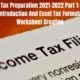 Tax Preparation 2021-2022 Part 5: Credits And Payments