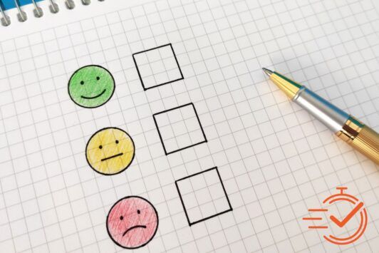 A guide on using customer satisfaction surveys to give and receive valuable feedback effectively.