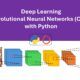 illustration of deep learning convolutional neural networks with python