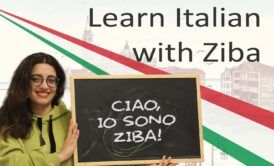 ziba promotional image for learn italian course