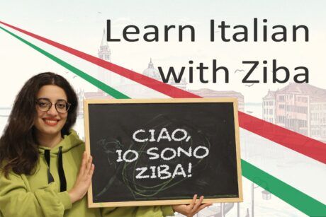 ziba promotional image for learn italian course