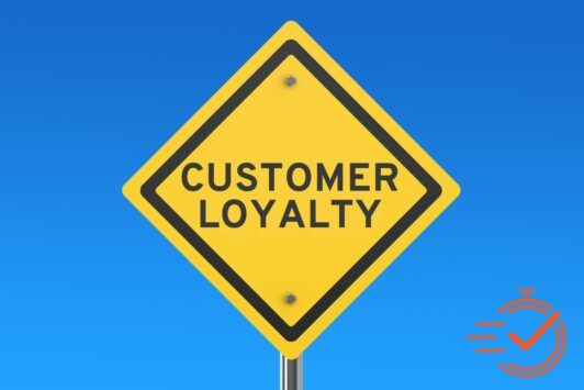 A visual guide on building customer loyalty and retention strategies for businesses.