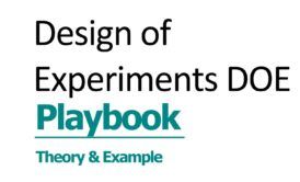 a comprehensive playbook outlining the principles and applications of design of experiments (DOE) methodologies