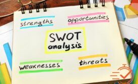 A visual representation of SWOT analysis highlighting its benefits for business strategy and decision-making.